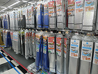日よけ&扇風機