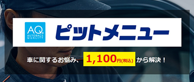 AQ. ピットメニュー